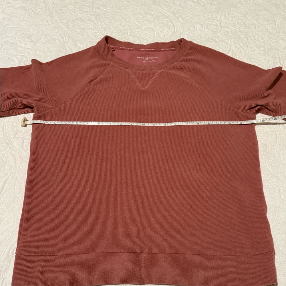 Marc New York Women's Dusty Rose Crewneck Sweater S - Picture 5 of 10
